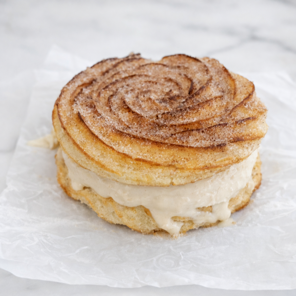 Churro Dulce De Leche Ice Cream Sandwich