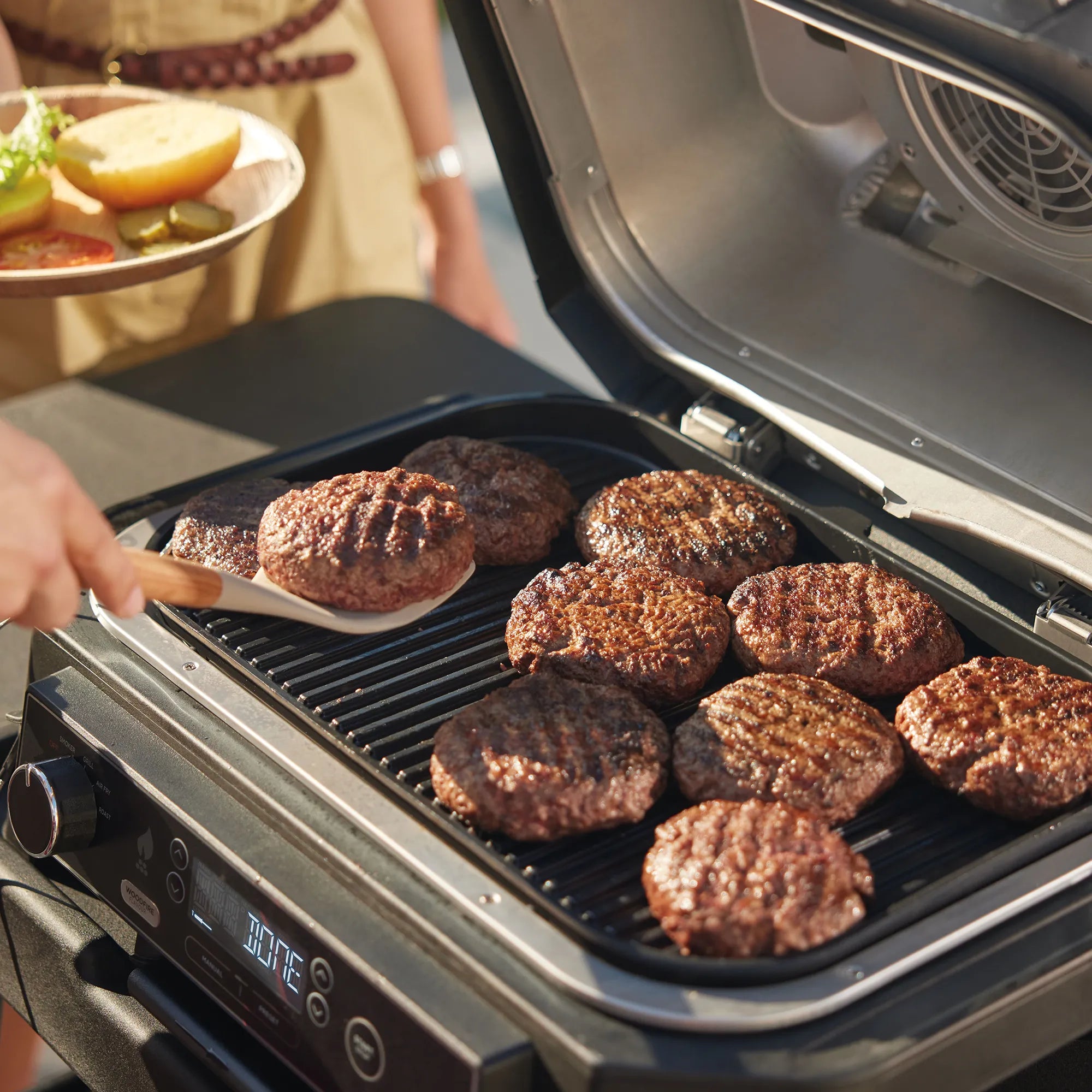 Ninja Woodfire Pro XL Outdoor Electric BBQ Grill & Smoker