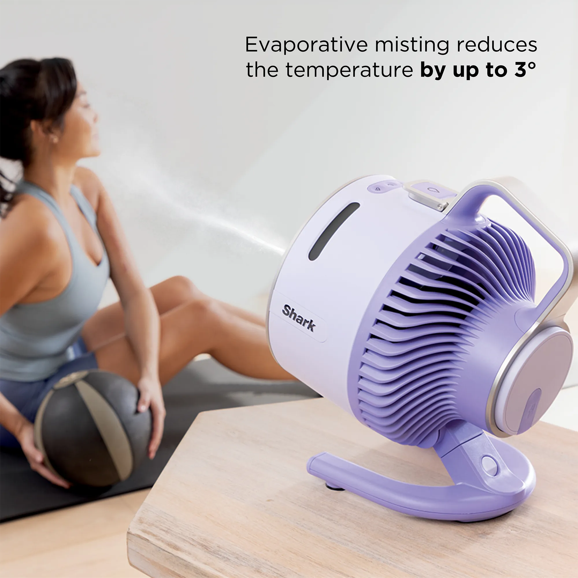 Shark FlexBreeze HydroGo Misting Portable Fan