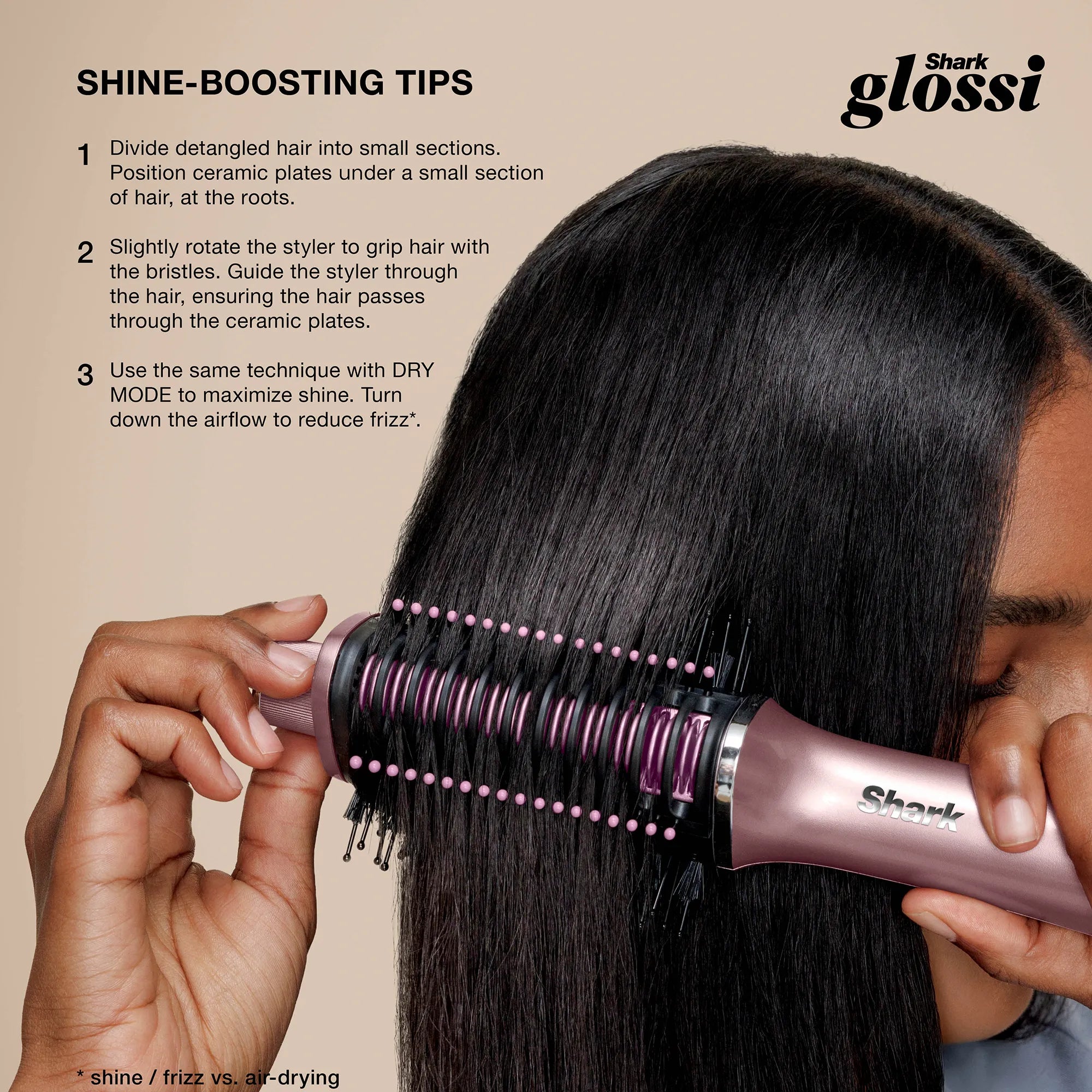 Shark Glossi 2-in-1 Hot Tool and Air Glosser