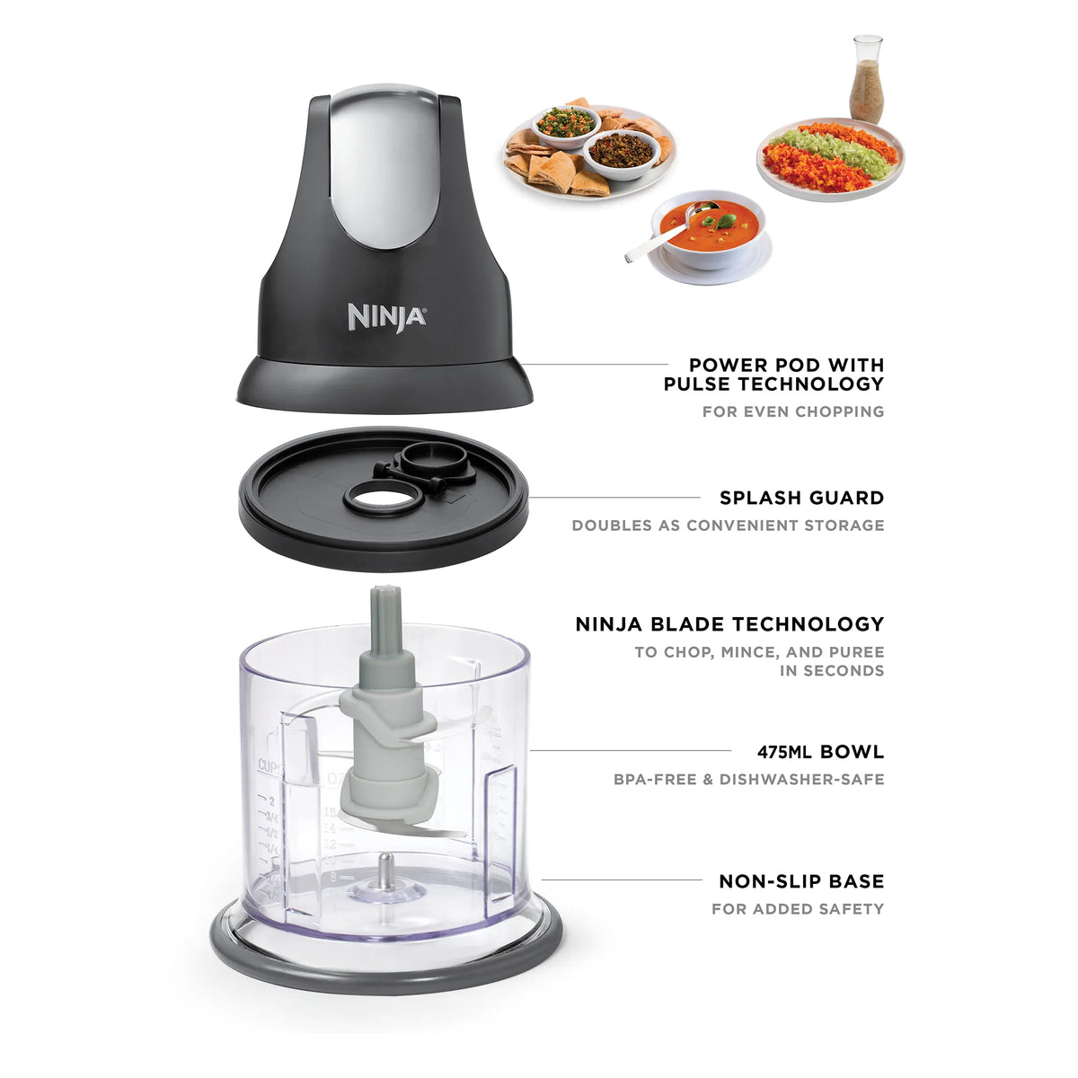 Ninja Professional Stackable Chopper