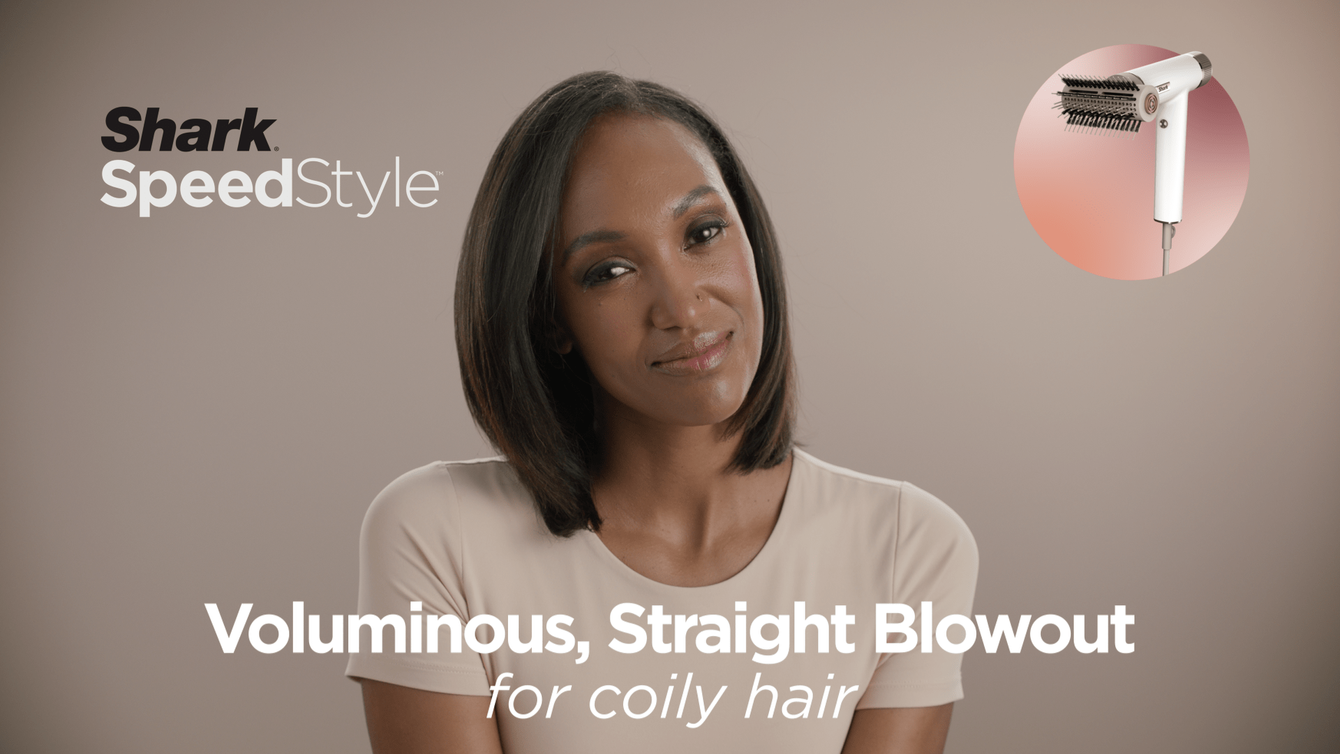 SpeedStyle QuickSmooth Brush Coily Hair Tutorial