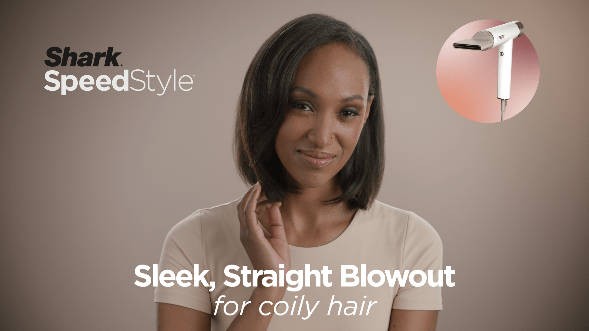 SpeedStyle Turbo Concentrator Coily Hair Tutorial