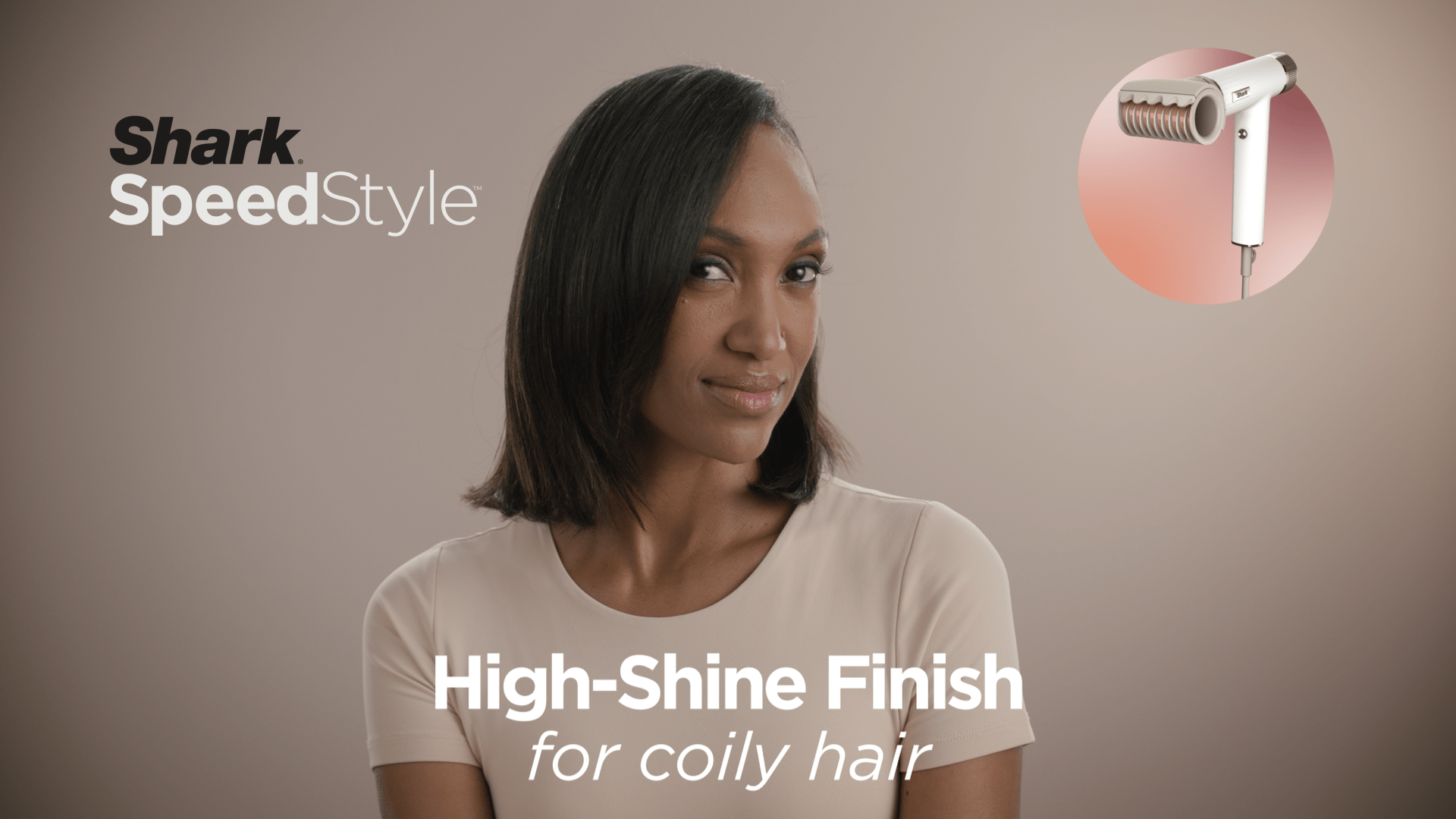 SpeedStyle RapidGloss Finisher Coily Hair Tutorial