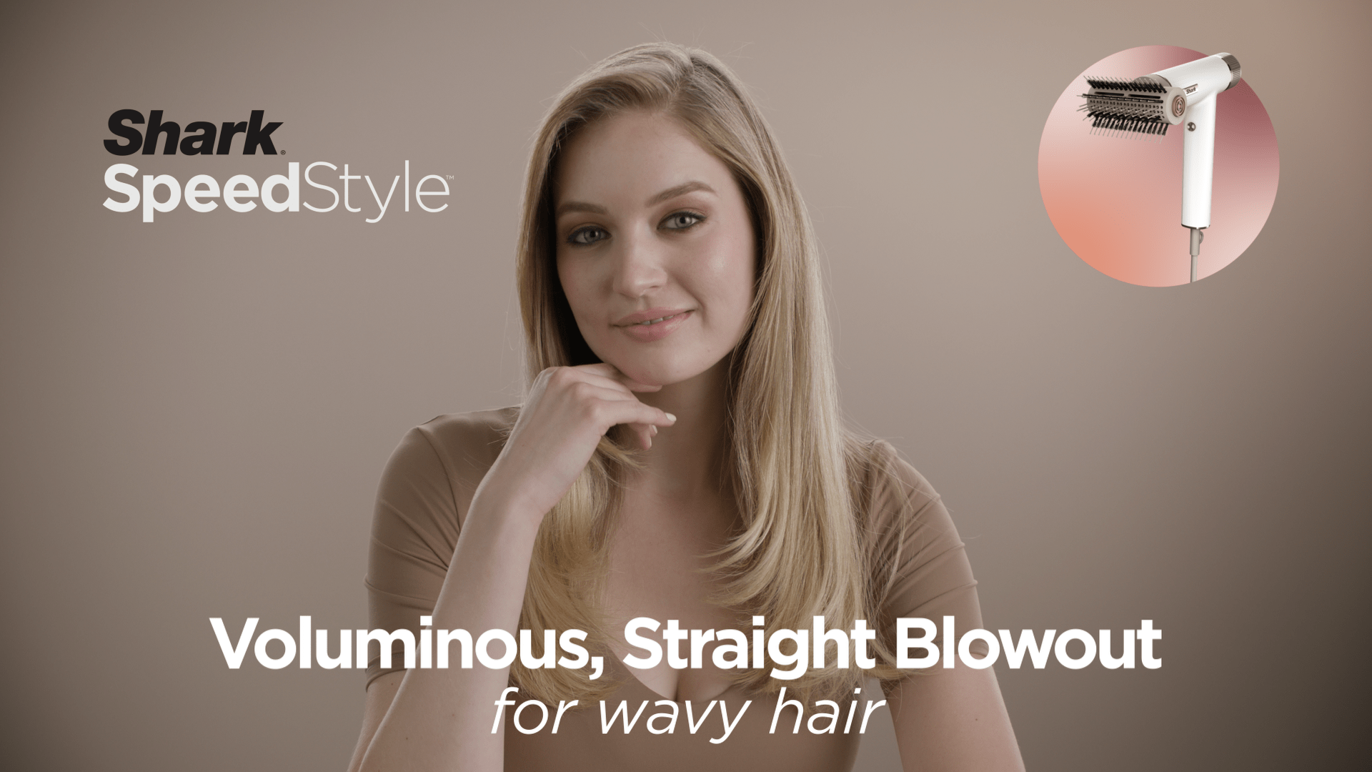 SpeedStyle QuickSmooth Brush Wavy Hair Tutorial