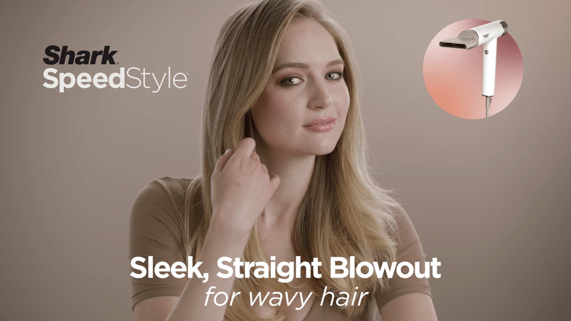 SpeedStyle Turbo Concentrator Wavy Hair Tutorial