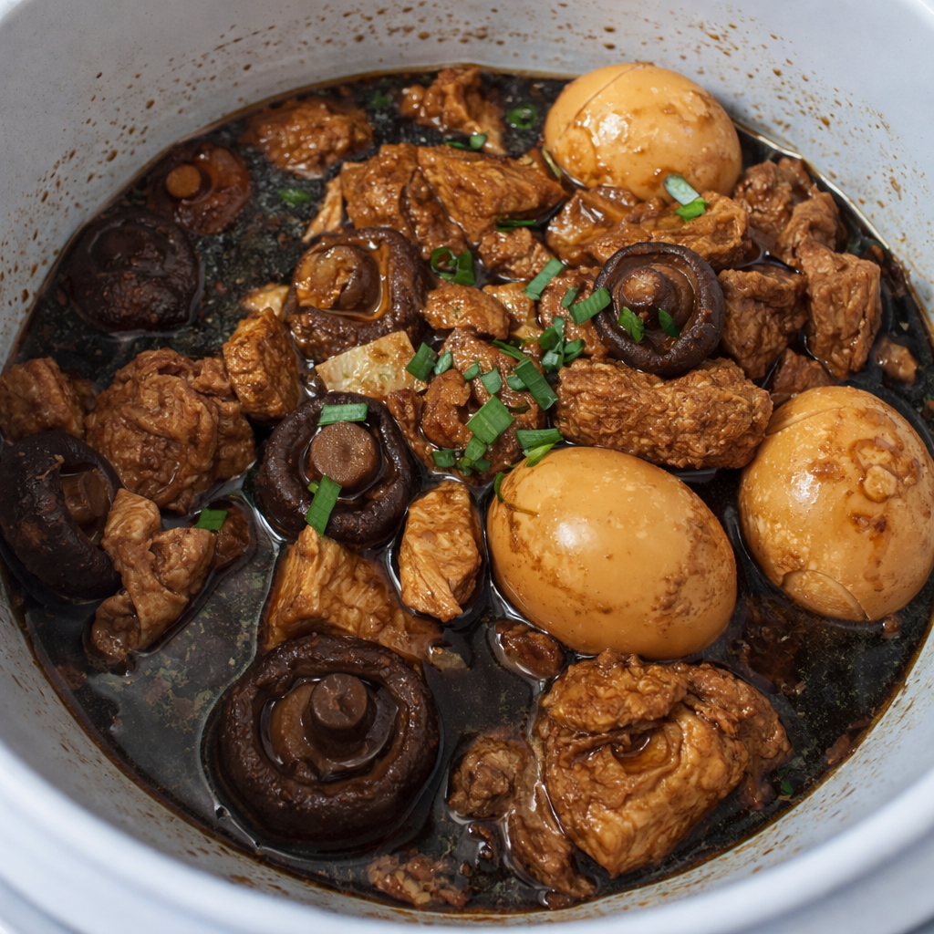 Braised Pork Belly (Lor Bak)