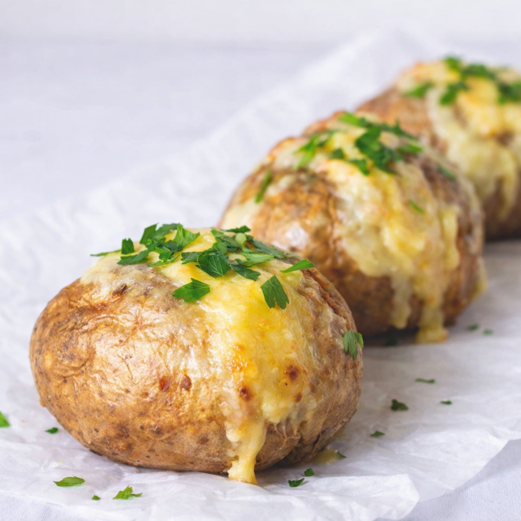 Cheesy Baked Potatoes