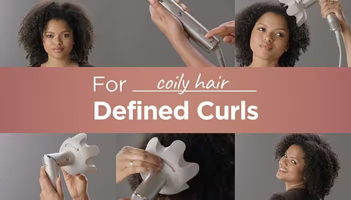 Defined Curls for Coily Hair