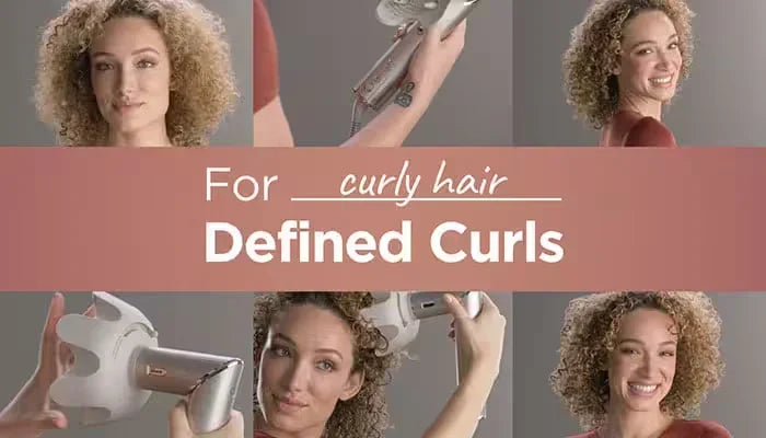 Defined Curls for Curly Hair
