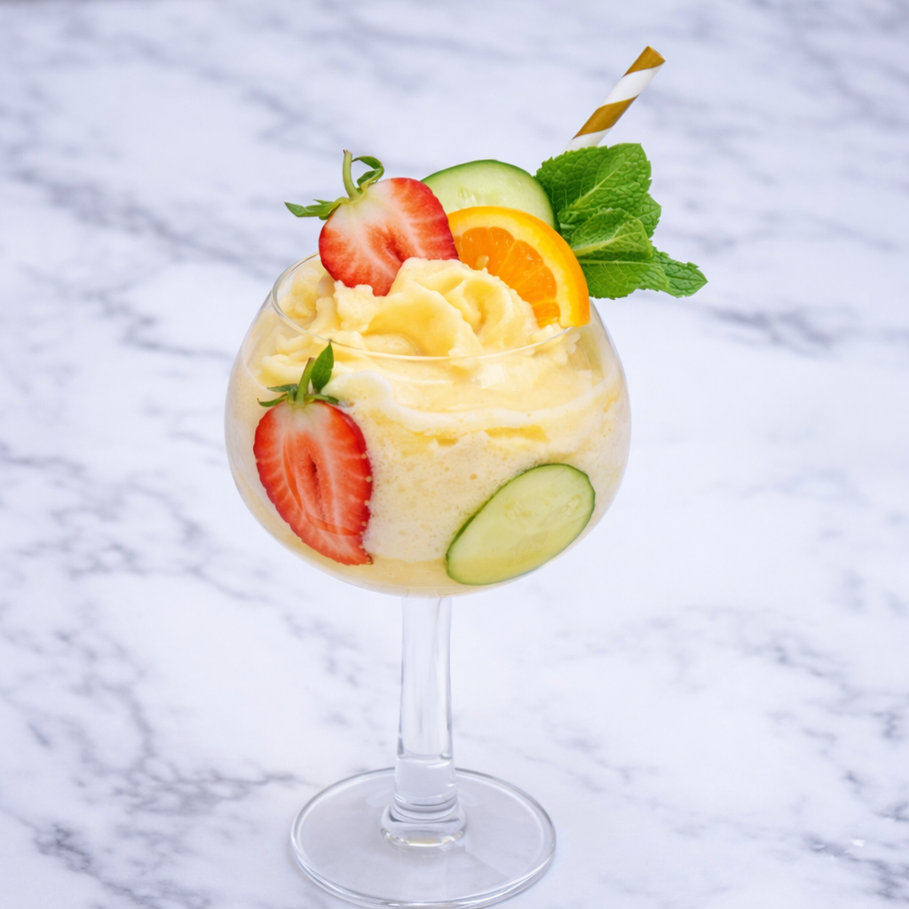 Frozen pimms refresher