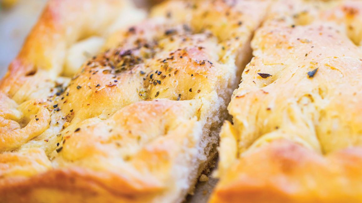 Herb & Parmesan Focaccia
