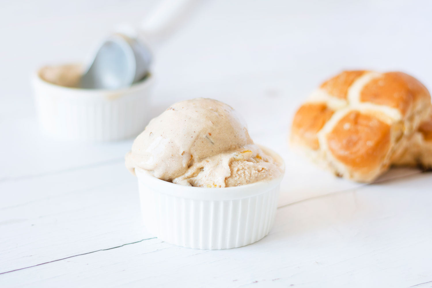 Hot Cross Bun Gelato