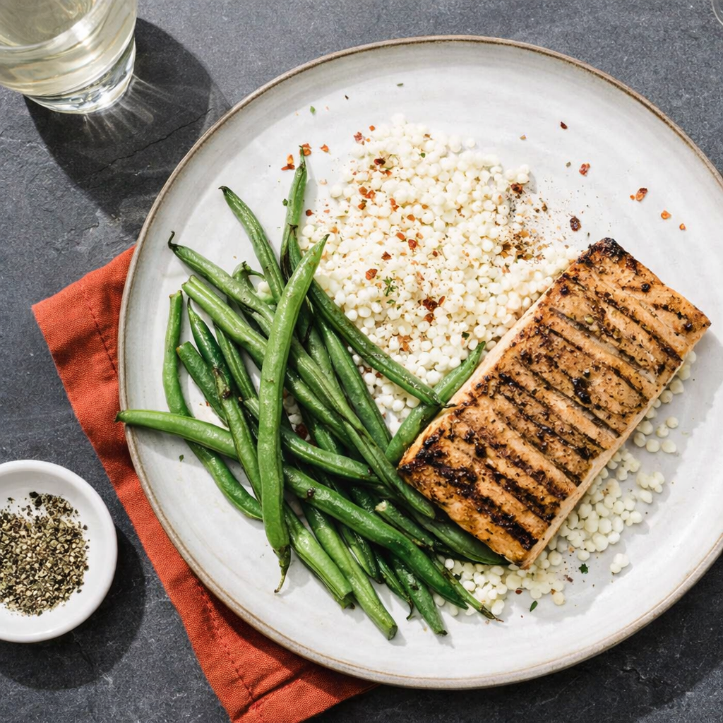 Lemon Herb Grilled Salmon