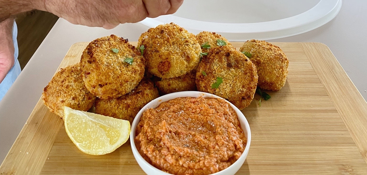 Cheesy Chorizo Arancini
