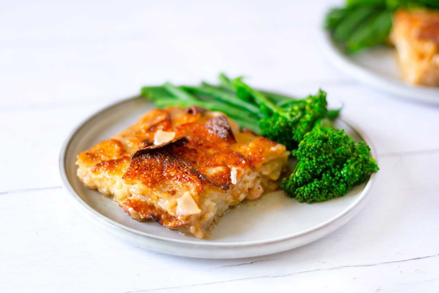 Potato and Bacon Gratin