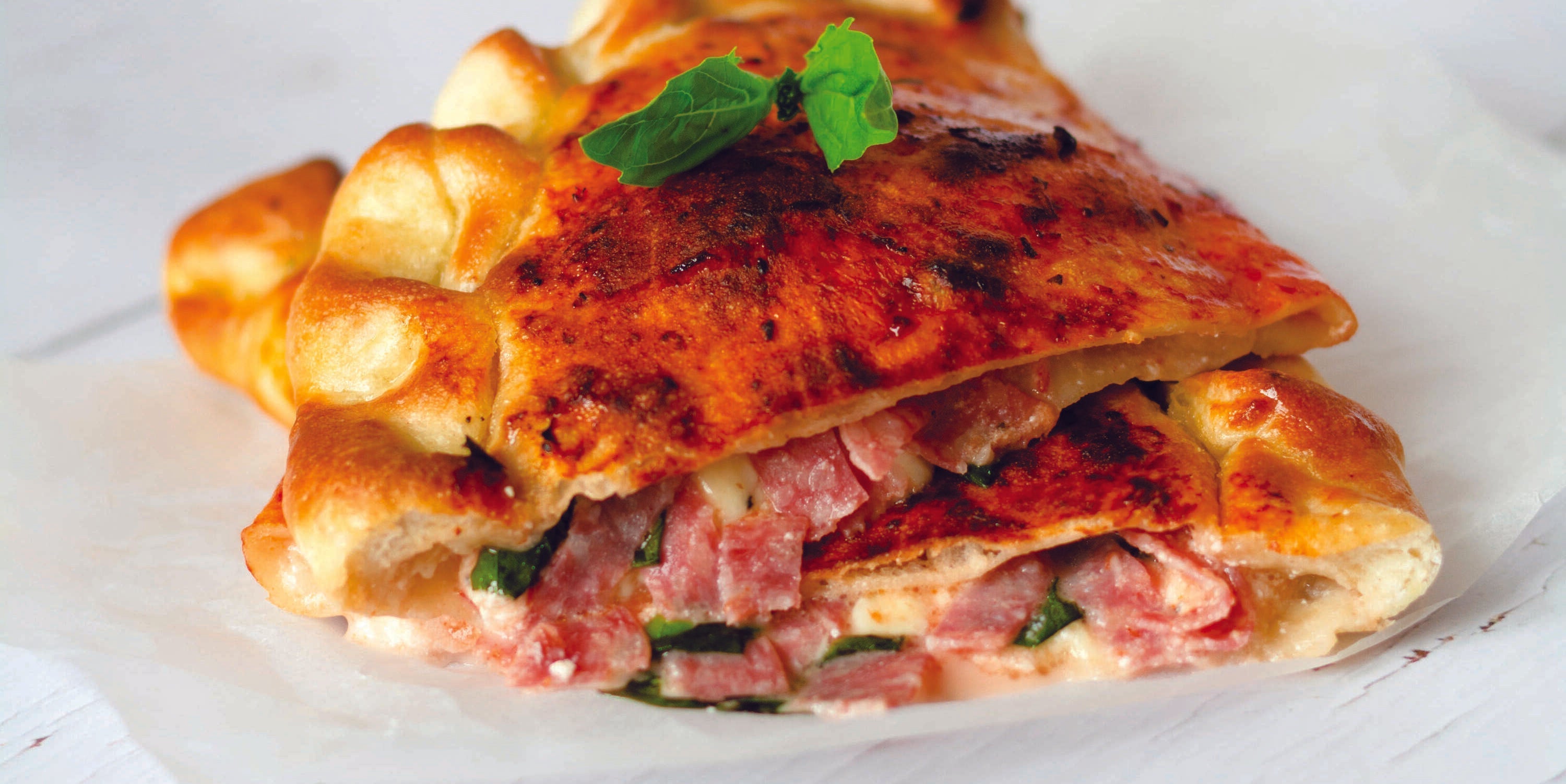 Salami & Ricotta Calzone