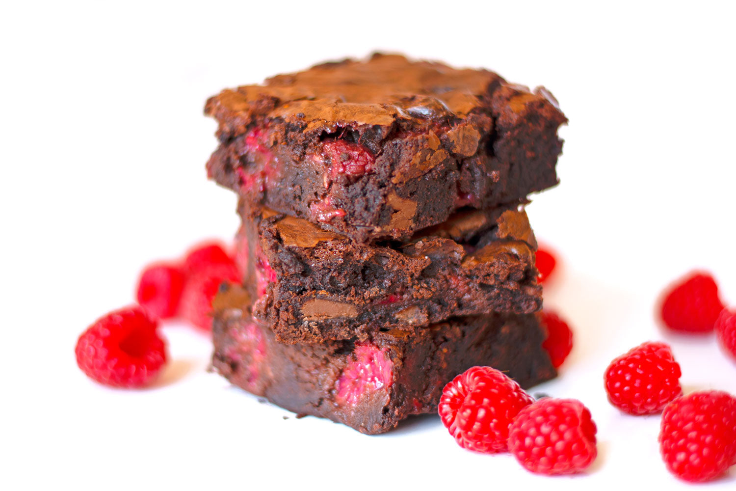 Raspberry Chocolate Brownies