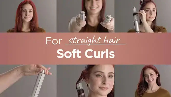 Soft Curls for Straight Hair