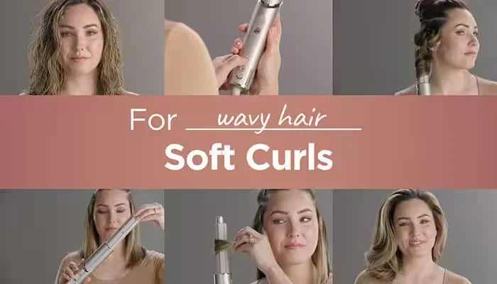 Soft Curls for Wavy Hair