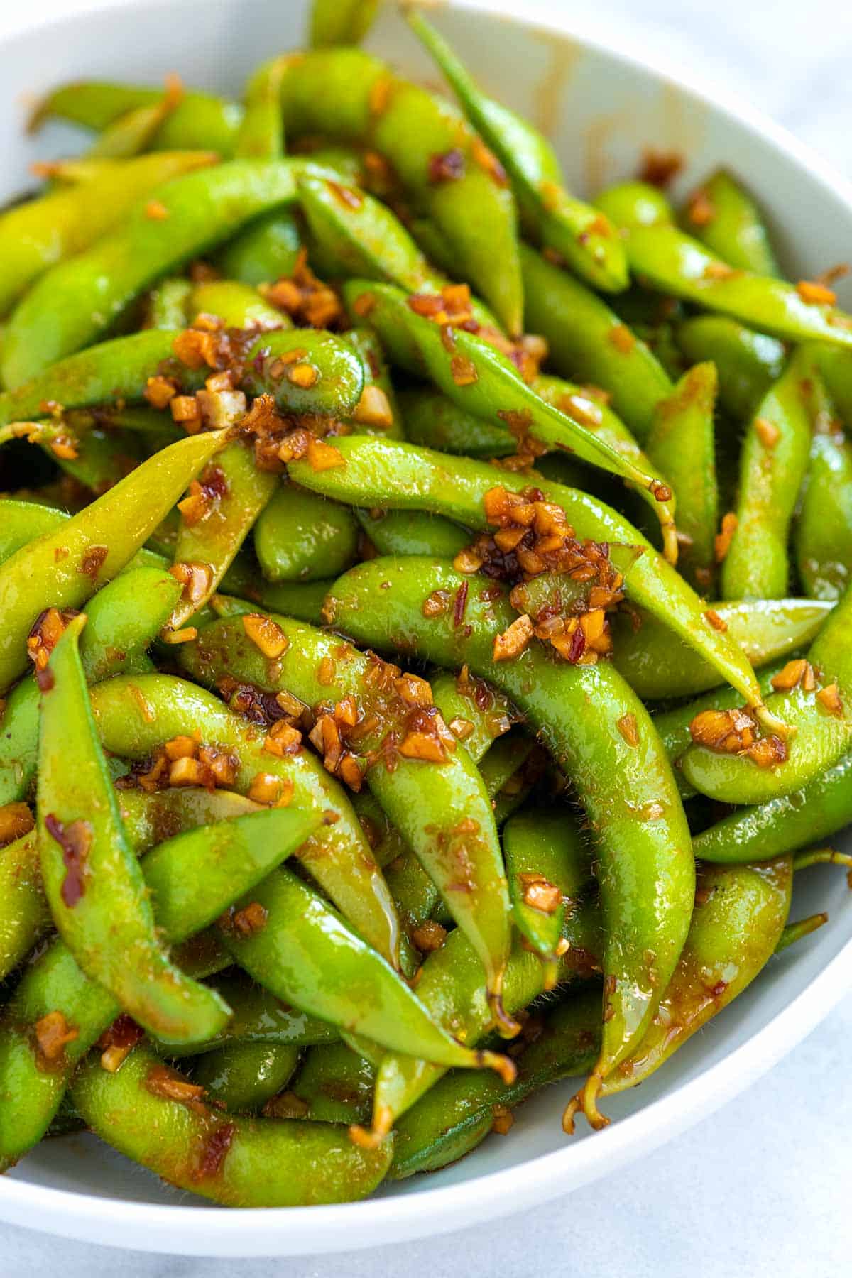 Ginger Garlic Edamame Recipe