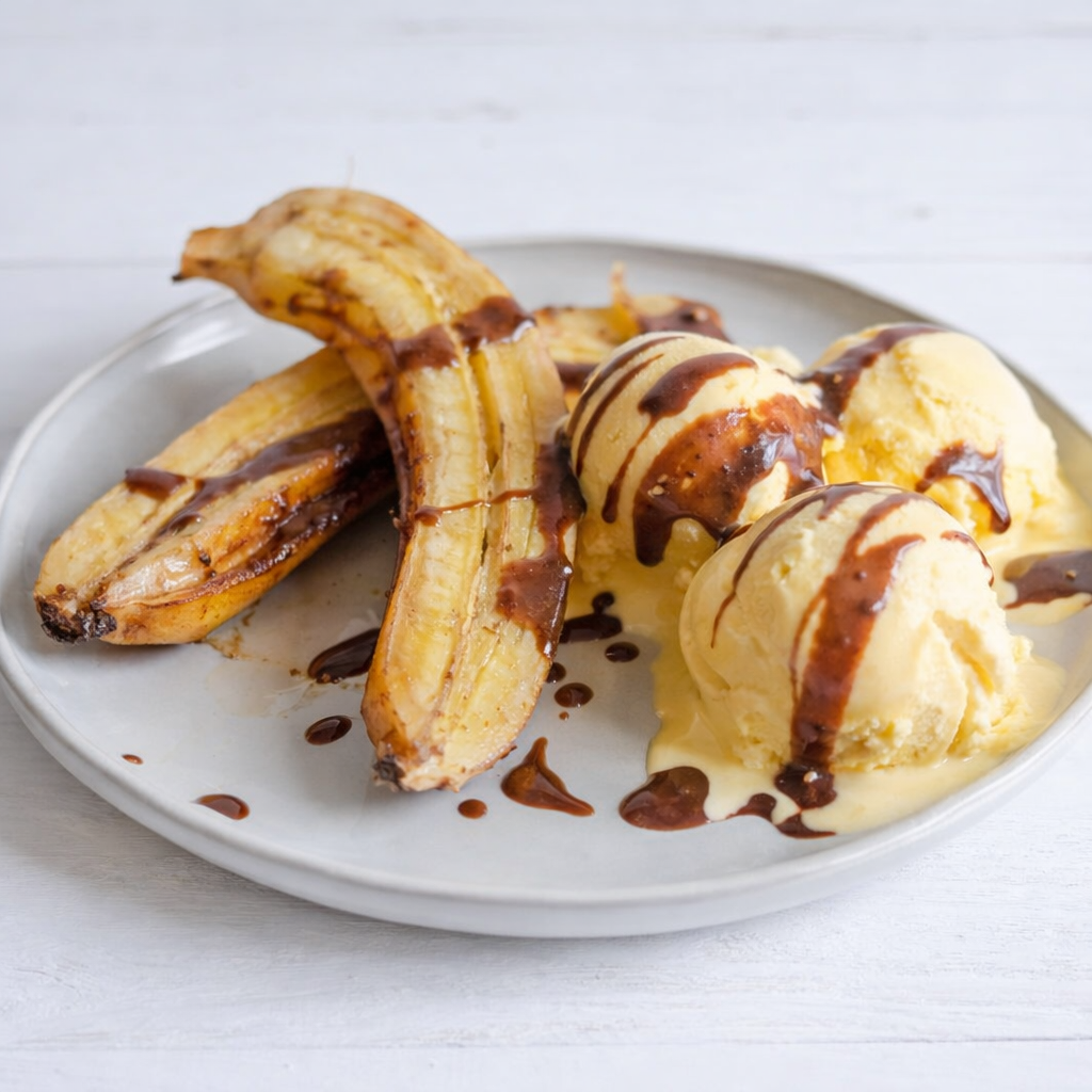 The Best Caramelised Bananas