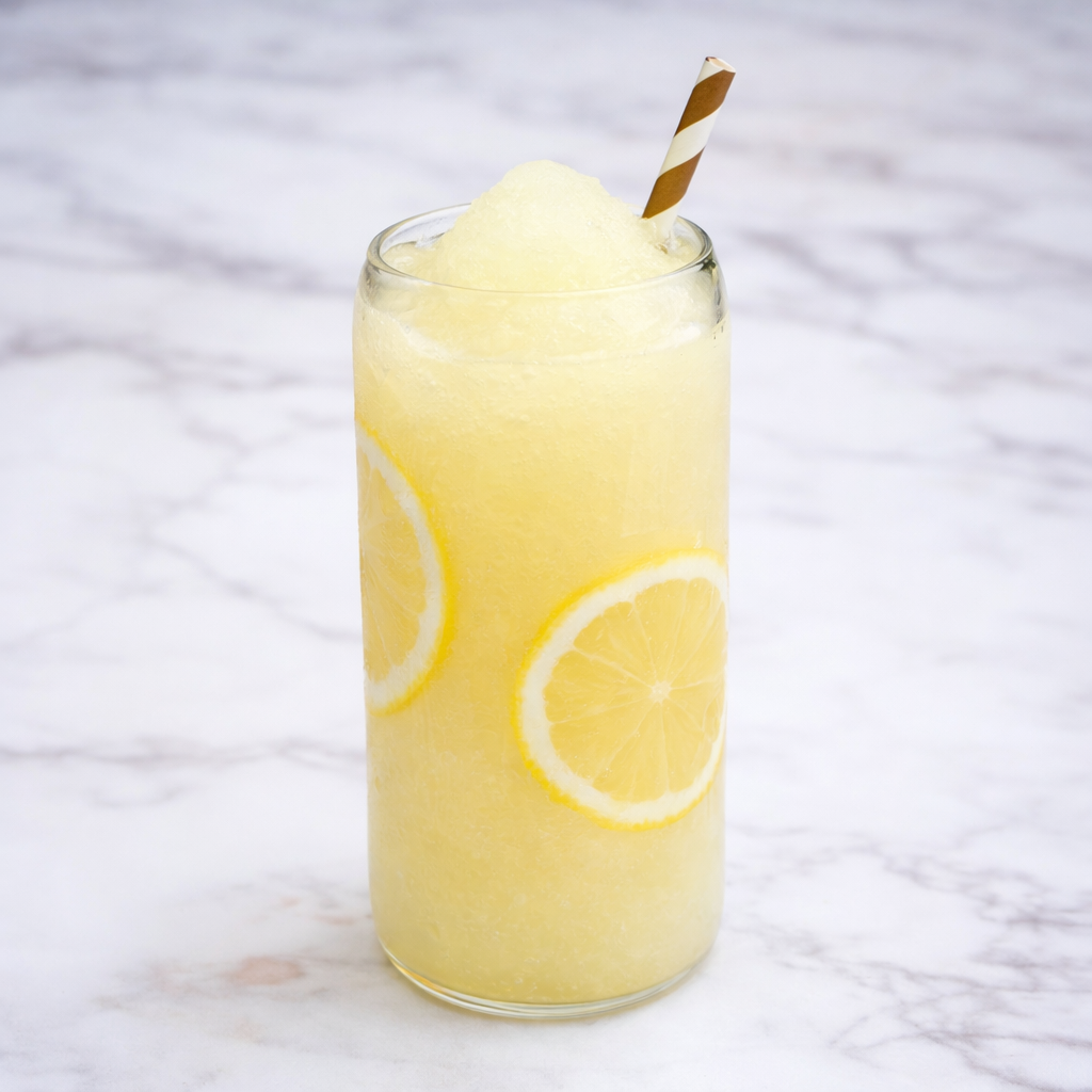 Frozen lemonade slush