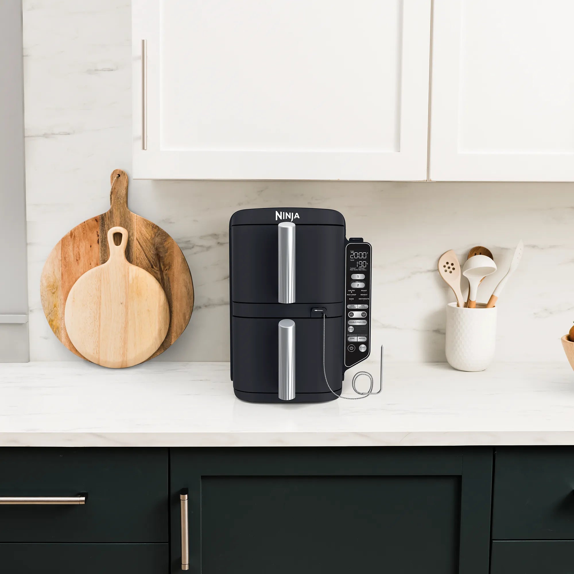 Ninja DoubleStack XXXL Smart 9.5L 2 Drawer Air Fryer