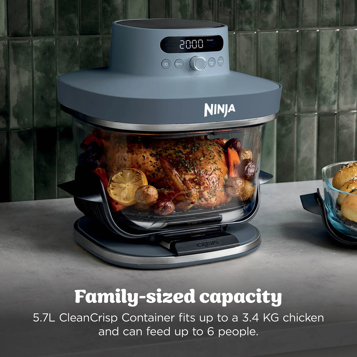 Ninja Crispi Pro 6-in-1 Glass Countertop Air Fryer – SharkNinja