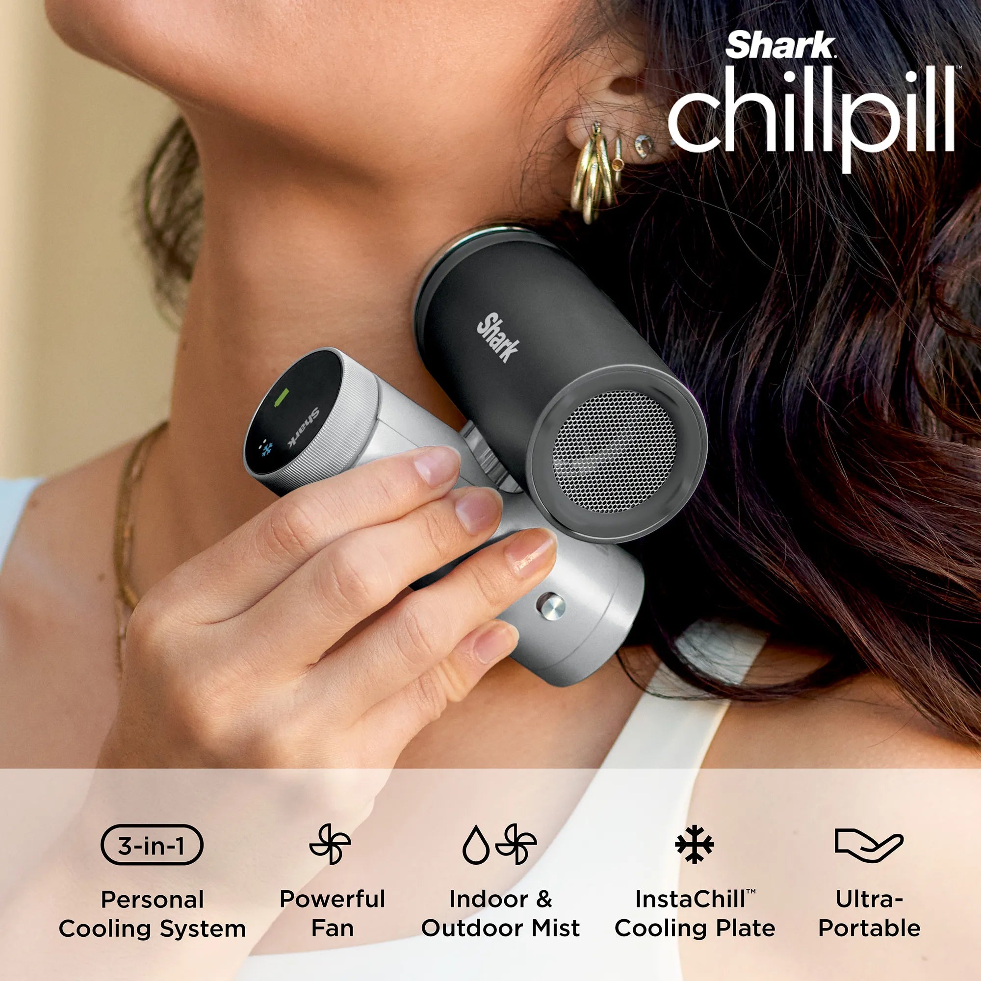 Shark ChillPill 3-in-1 Personal Cooling System