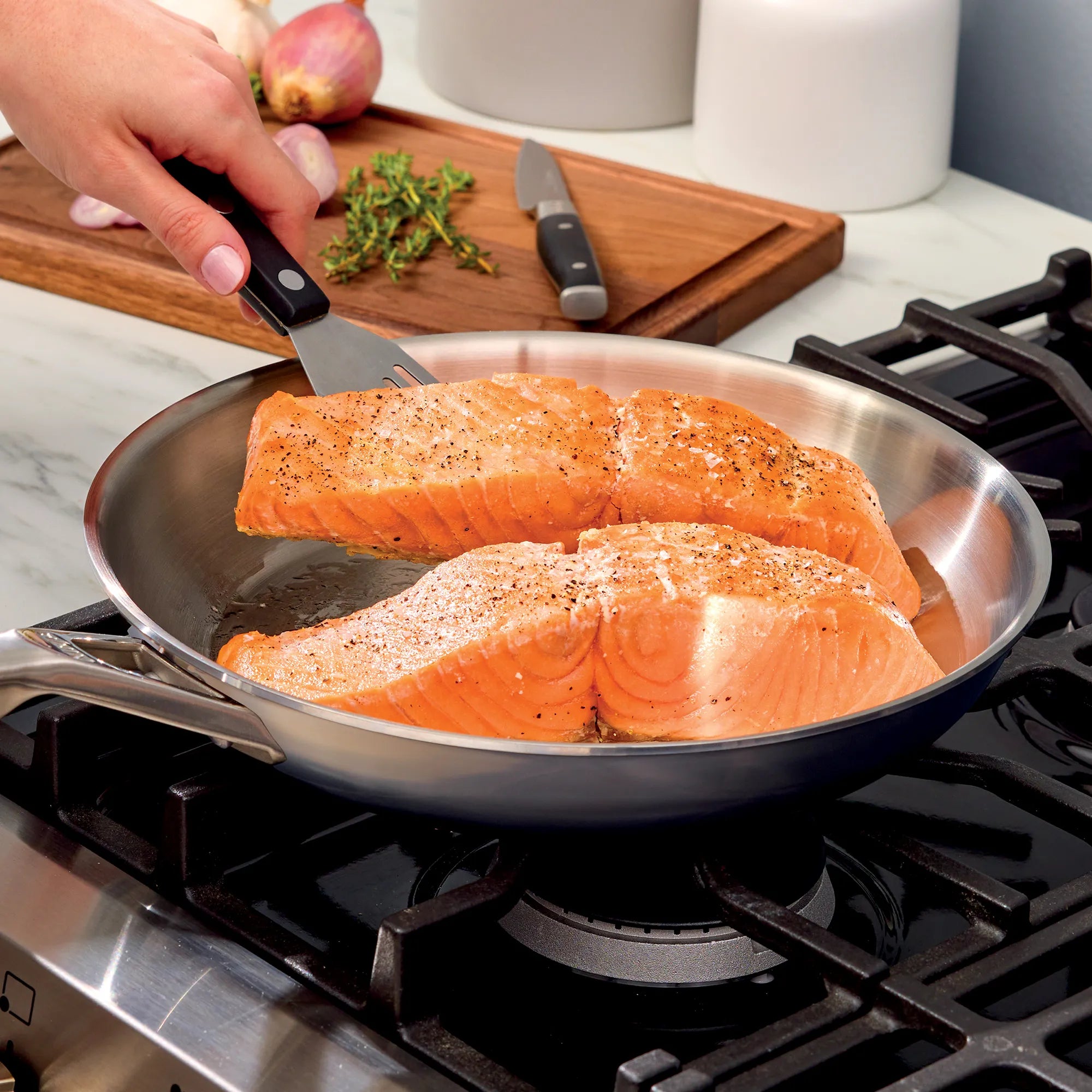 Ninja EverClad Commercial Grade Stainless Steel Cookware 7 Piece Set